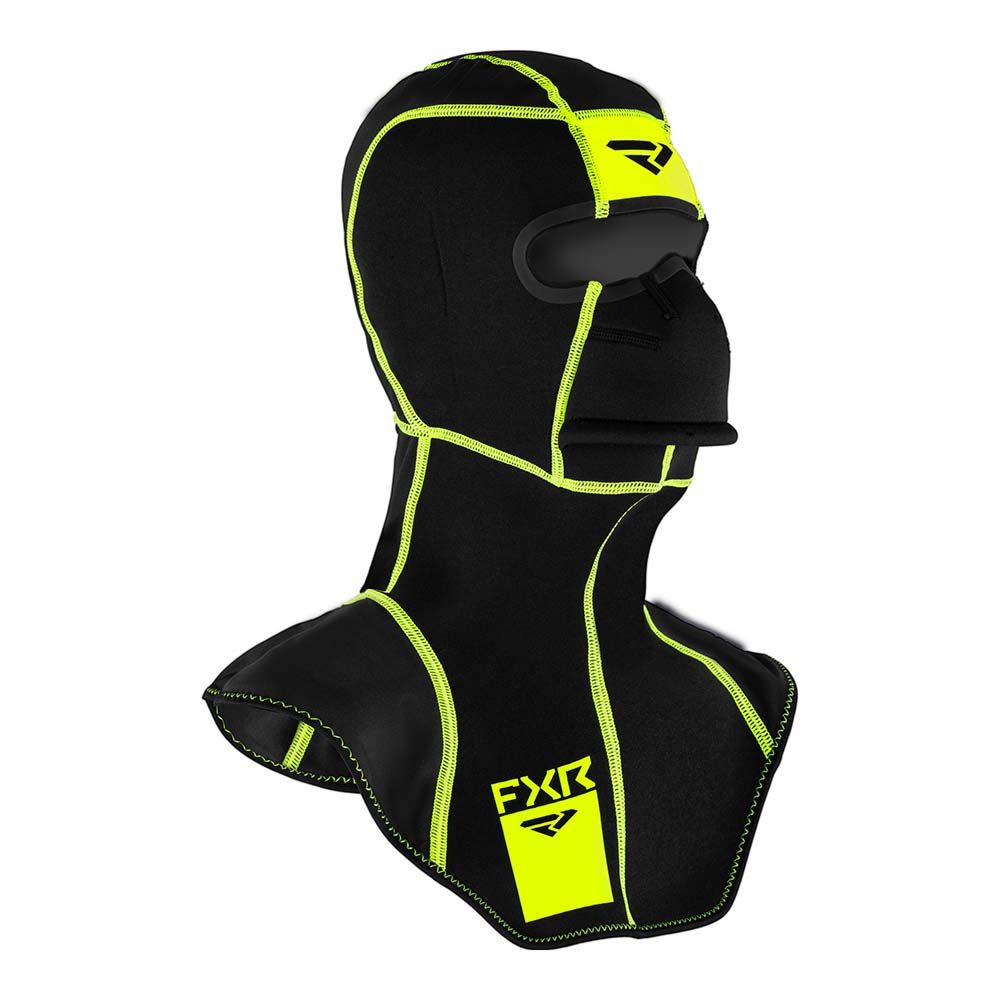Балаклава FXR Cold-Stop Anti-Fog Black/Hi Vis, S (221658-1065-07)