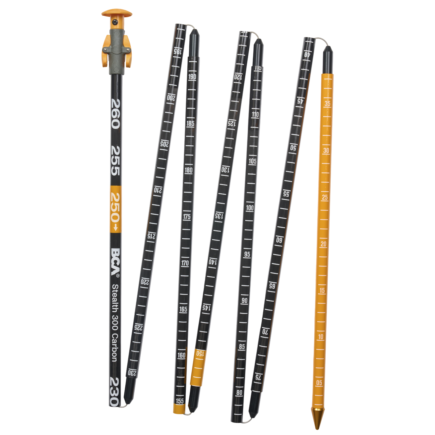 Щуп лавинный BCA STEALTH Carbon Black, 300cm (23H5120.1.1.1SIZ)