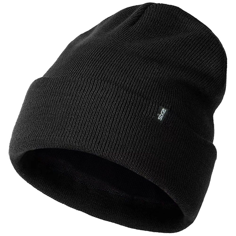 Шапка SIXS BEANIE Black, One Size (BEANIE-BLACK)