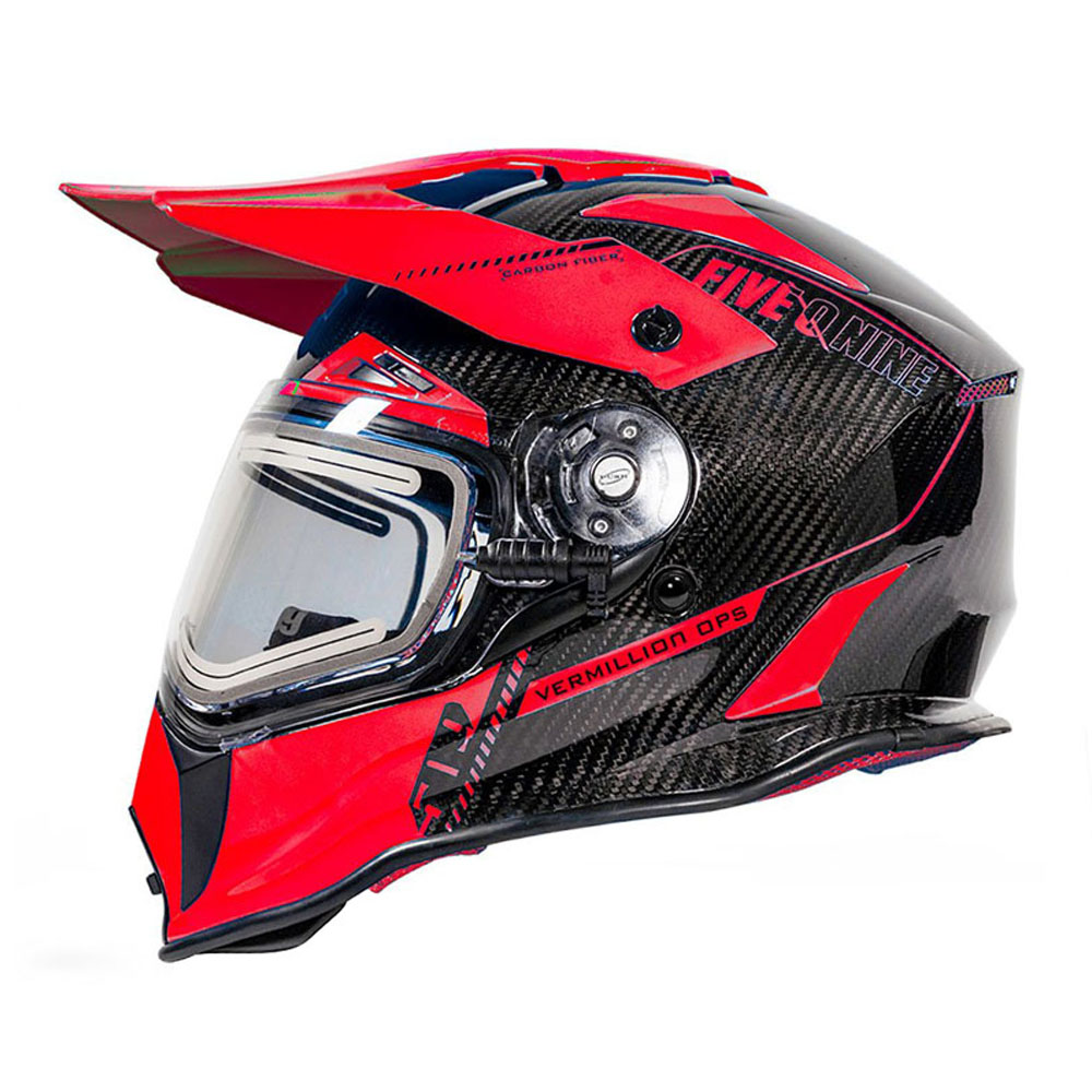 Шлем 509 Delta R3L Carbon с подогревом Vermillion Ops, XS (F01005101-110-102)