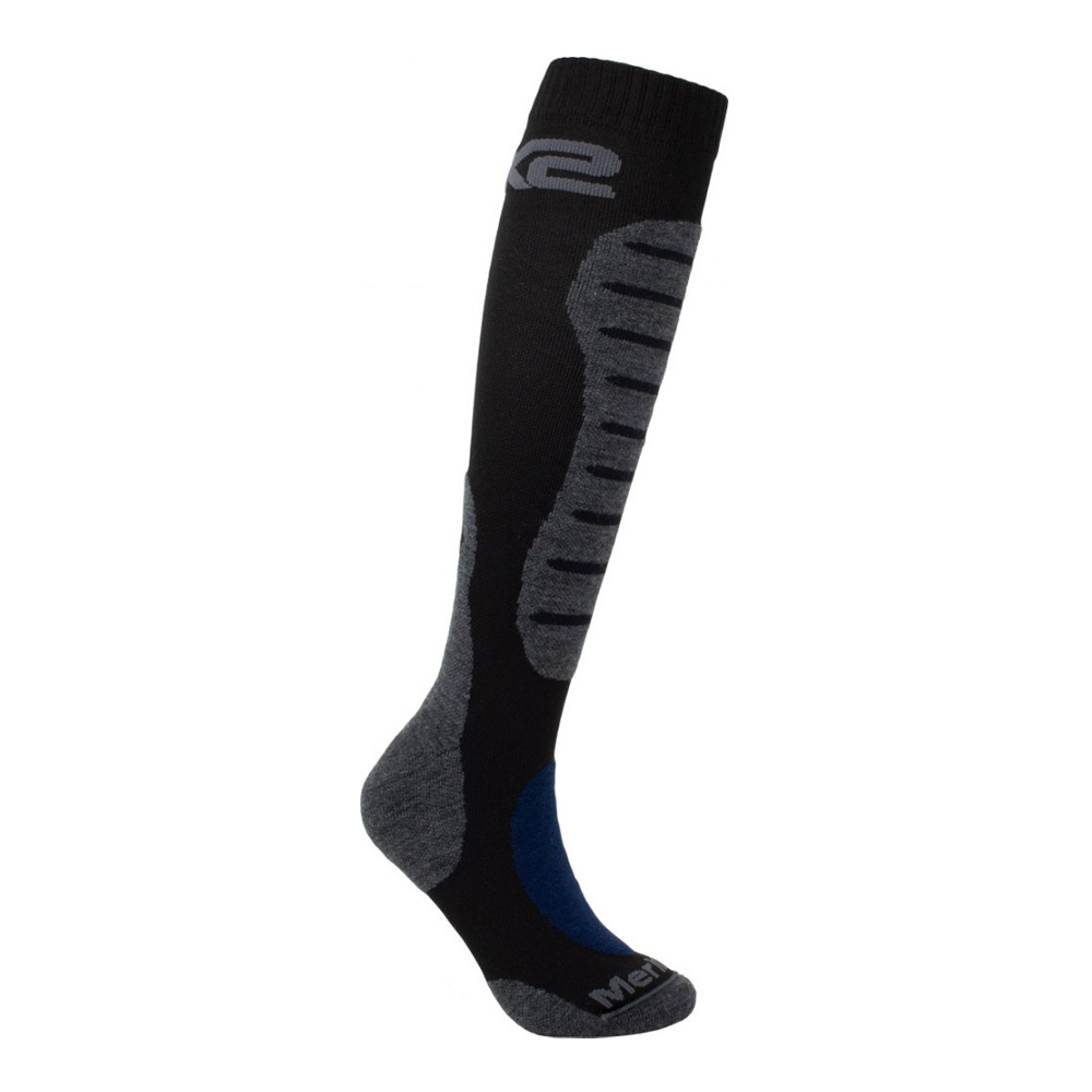 Носки SIXS MOT2 MERINOS Black/Grey, 40-43 (M2ME-II-NEGR)