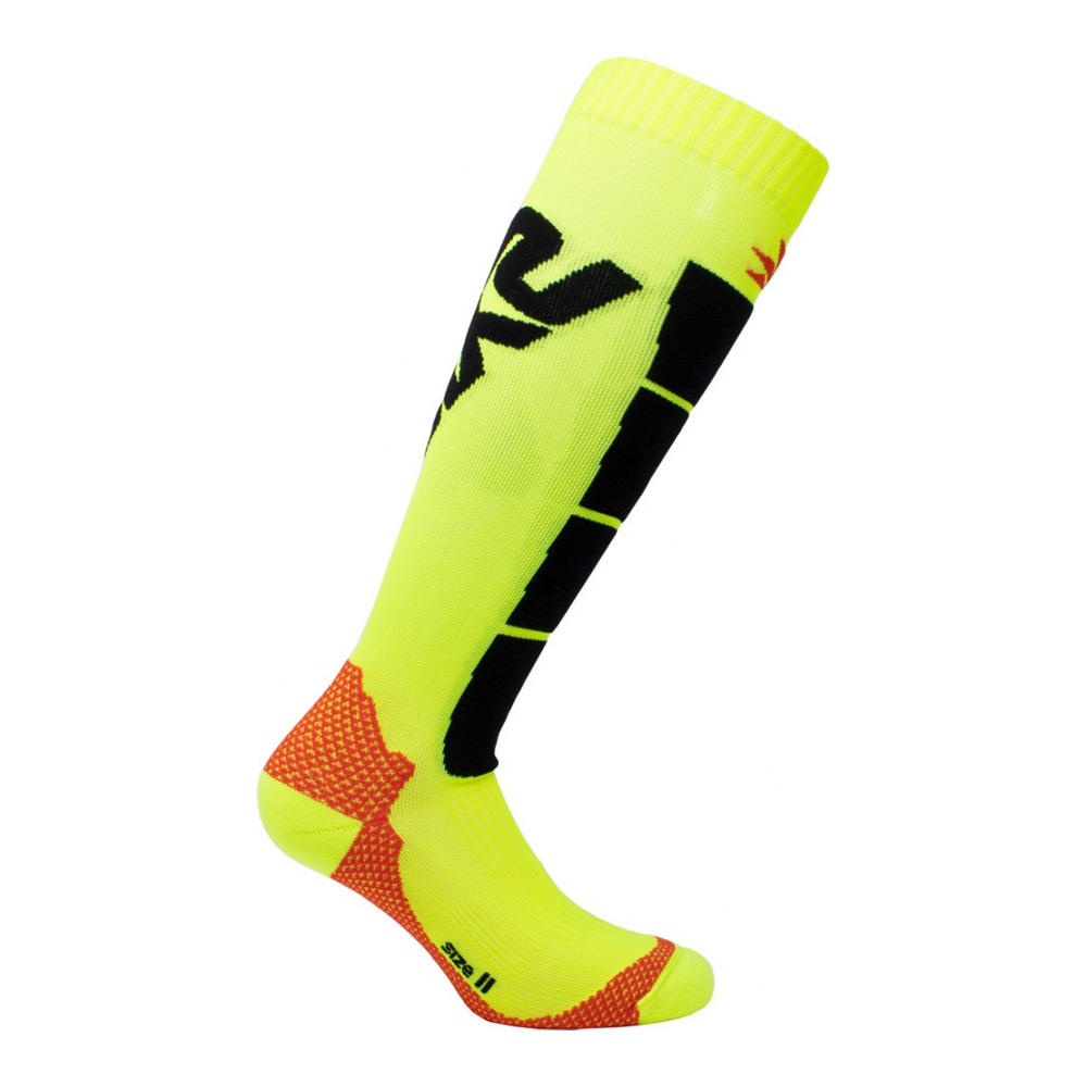 Носки SIXS Speed2 YELLOW/BLACK, 40-43 (SPE2-II-GINE)
